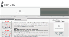 Desktop Screenshot of korussteels.com